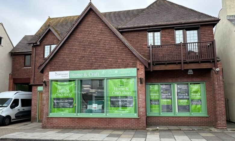 charity shops lymington