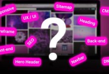 website design terminology