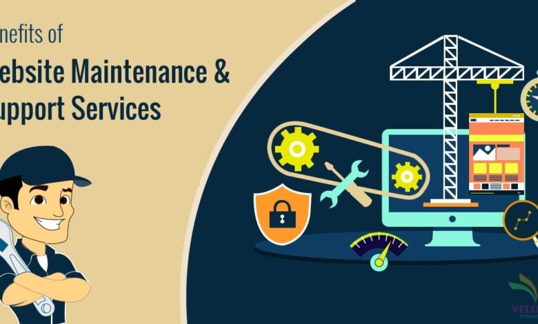 website maintenance and support services