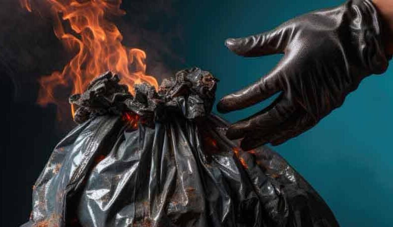 is plastic flammable