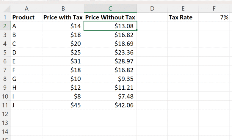 reverse tax calculator uk